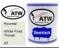 Preview: Hyundai, White Frost Tricoat, AT: 1L Lackdose, von ATW Autoteile West.